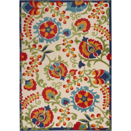 Nourison Aloha ALH17 Area Rug, Multicolor, 5'3" x 7'5"