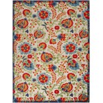 Nourison Aloha ALH17 Area Rug, Multicolor, 9' x 12'