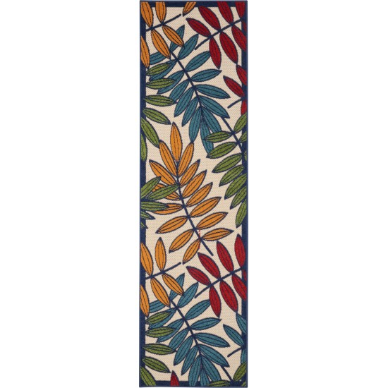 Nourison Aloha ALH18 Runner Rug, Multicolor, 2' x 6'