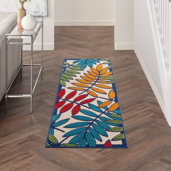 Nourison Aloha ALH18 Runner Rug, Multicolor, 2' x 6'