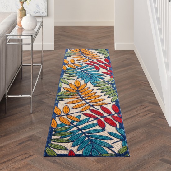 Nourison Aloha ALH18 Runner Rug, Multicolor, 2'3" x 10'