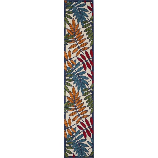 Nourison Aloha ALH18 Runner Rug, Multicolor, 2'3" x 12'