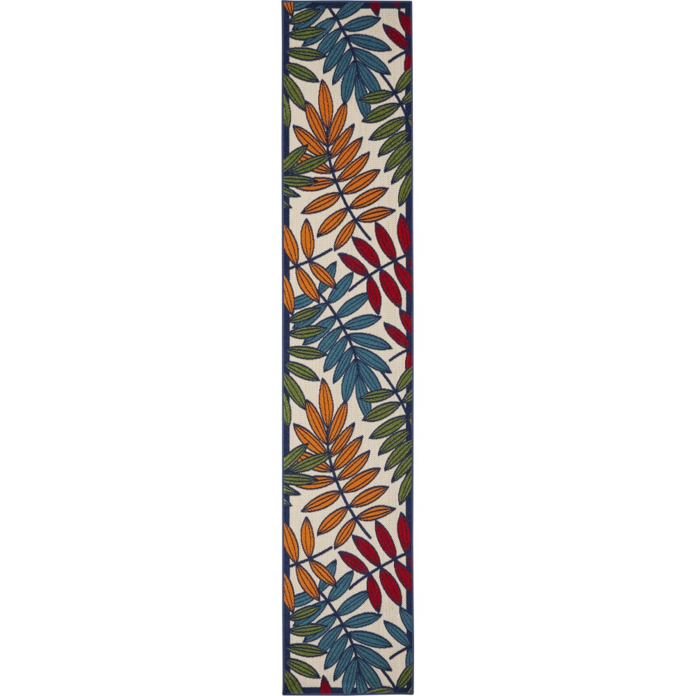 Nourison Aloha ALH18 Runner Rug, Multicolor, 2'3" x 12' Nourison Aloha ALH18 Runner Rug, Multicolor, 2'3" x 12'