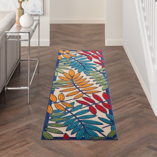 Nourison Aloha ALH18 Runner Rug, Multicolor, 2'3" x 8'