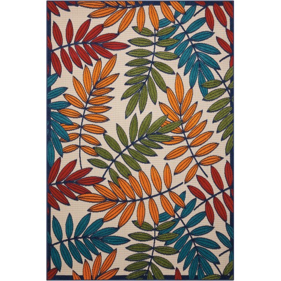 Nourison Aloha ALH18 Area Rug, Multicolor, 5'3" x 7'5"