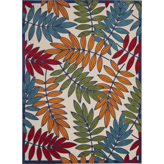 Nourison Aloha ALH18 Indoor/Outdoor Area Rug, Multicolor, 7' x 10'