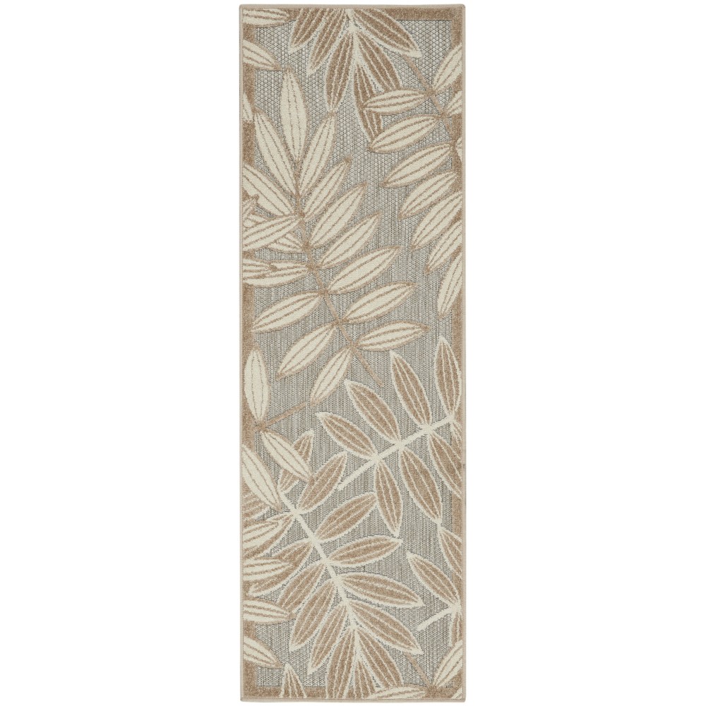 Nourison Aloha ALH18 Runner Rug, Natural, 2' x 6'