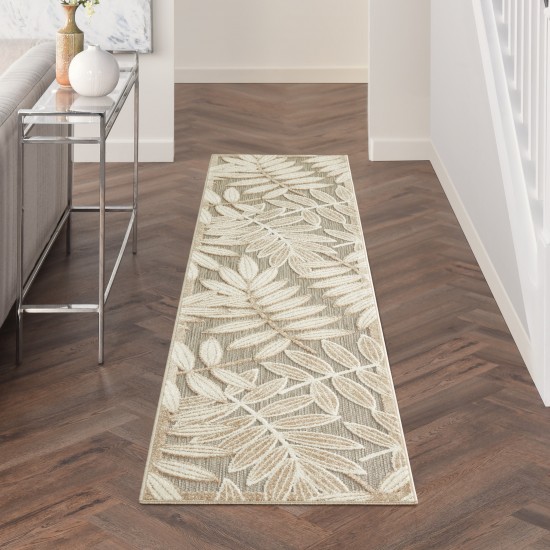 Nourison Aloha ALH18 Runner Rug, Natural, 2'3" x 10'