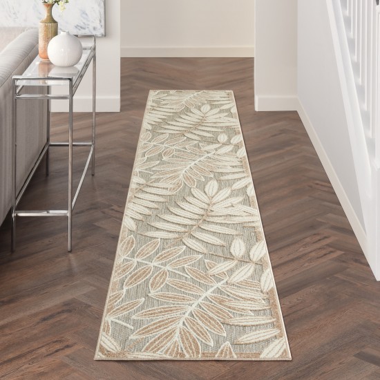 Nourison Aloha ALH18 Runner Rug, Natural, 2'3" x 12'