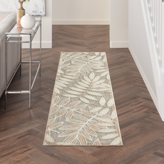 Nourison Aloha ALH18 Runner Rug, Natural, 2'3" x 8'