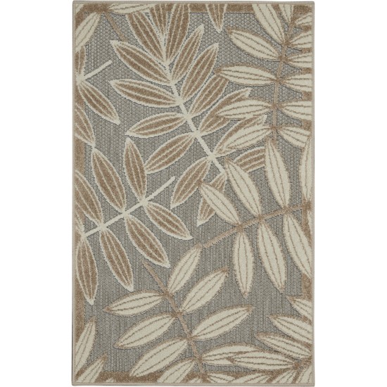 Nourison Aloha ALH18 Area Rug, Natural, 2'8" x 4'