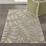 Nourison Aloha ALH18 Area Rug, Natural, 2'8" x 4'