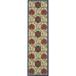 Nourison Aloha ALH19 Runner Rug, Blue/Multicolor, 2' 3" x 12'