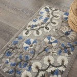Nourison Aloha ALH20 Area Rug, Grey/Multicolor, 2'8" x 4'