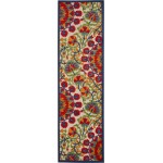 Nourison Aloha ALH20 Runner Rug, Red/Multicolor, 2' x 6'