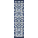 Nourison Aloha ALH21 Runner Rug, Grey/Blue, 2' x 6'