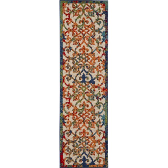 Nourison Aloha ALH21 Runner Rug, Multicolor, 2' x 6'