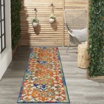 Nourison Aloha ALH21 Runner Rug, Multicolor, 2'3" x 12'