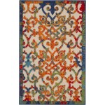 Nourison Aloha ALH21 Indoor/Outdoor Area Rug, Multicolor, 2'8" x 4'