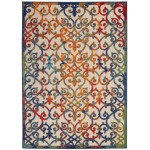 Nourison Aloha ALH21 Area Rug, Multicolor, 6' x 9'