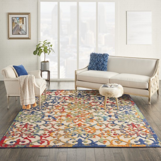 Nourison Aloha ALH21 Area Rug, Multicolor, 7' x 10'