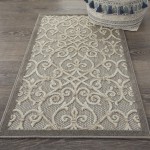 Nourison Aloha ALH21 Area Rug, Natural, 2'8" x 4'