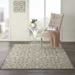 Nourison Aloha ALH21 Area Rug, Natural, 3'6" x 5'6"
