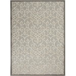 Nourison Aloha ALH21 Area Rug, Natural, 5'3" x 7'5"