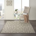 Nourison Aloha ALH21 Area Rug, Natural, 5'3" x 7'5"