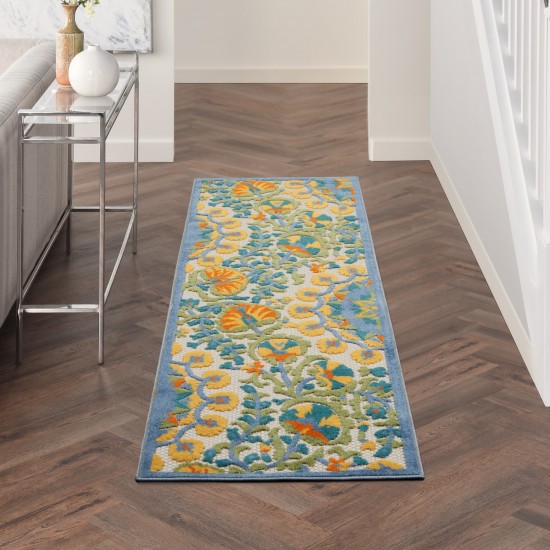 Nourison Aloha ALH22 Runner Rug, Multicolor, 2' x 6'