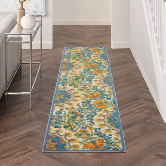 Nourison Aloha ALH22 Runner Rug, Multicolor, 2'3" x 10'