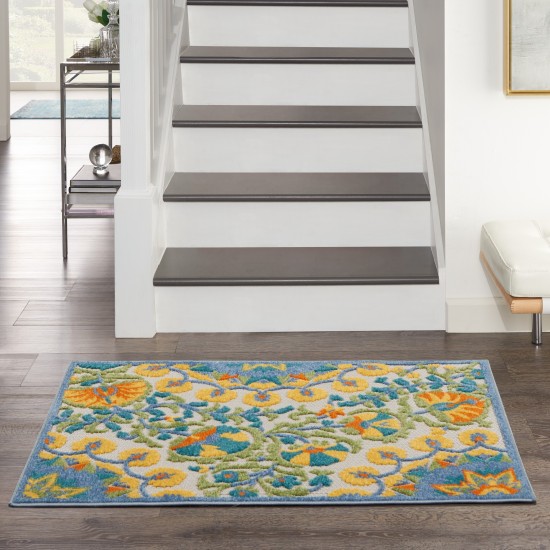 Nourison Aloha ALH22 Area Rug, Multicolor, 2'8" x 4'