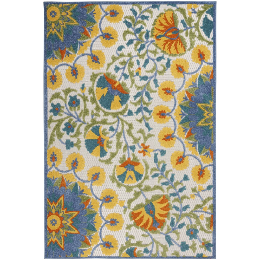 Nourison Aloha ALH22 Area Rug, Multicolor, 3'6" x 5'6"