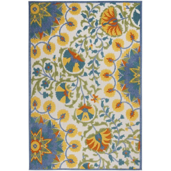 Nourison Aloha ALH22 Area Rug, Multicolor, 6' x 9'