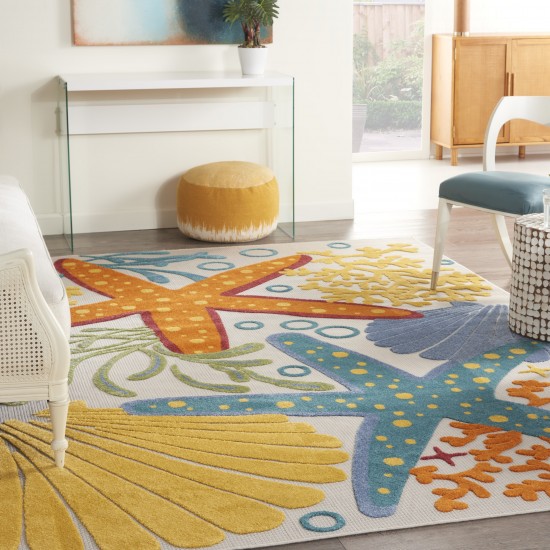 Nourison Aloha ALH24 Area Rug, Multicolor, 12' x 15'