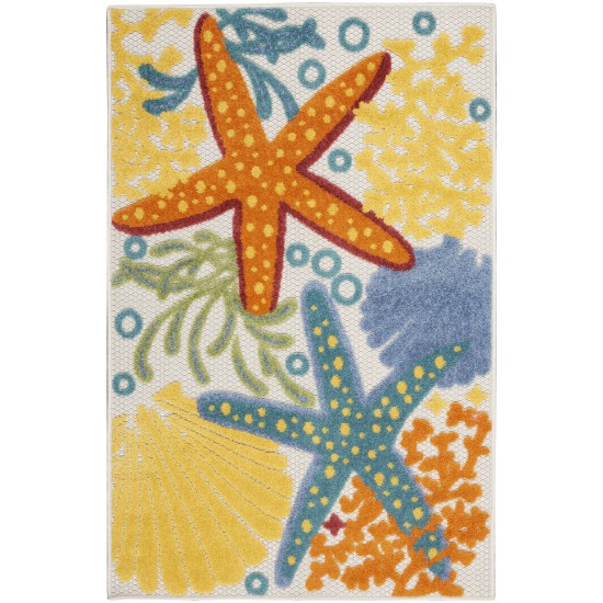 Nourison Aloha ALH24 Area Rug, Multicolor, 2'8" x 4'