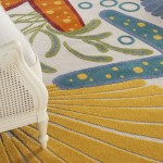 Nourison Aloha ALH24 Area Rug, Multicolor, 9' x 12'