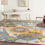 Nourison Aloha ALH25 Area Rug, Multicolor, 12' x 15'