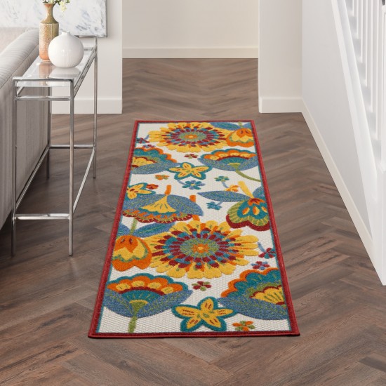 Nourison Aloha ALH25 Runner Rug, Multicolor, 2' x 6'