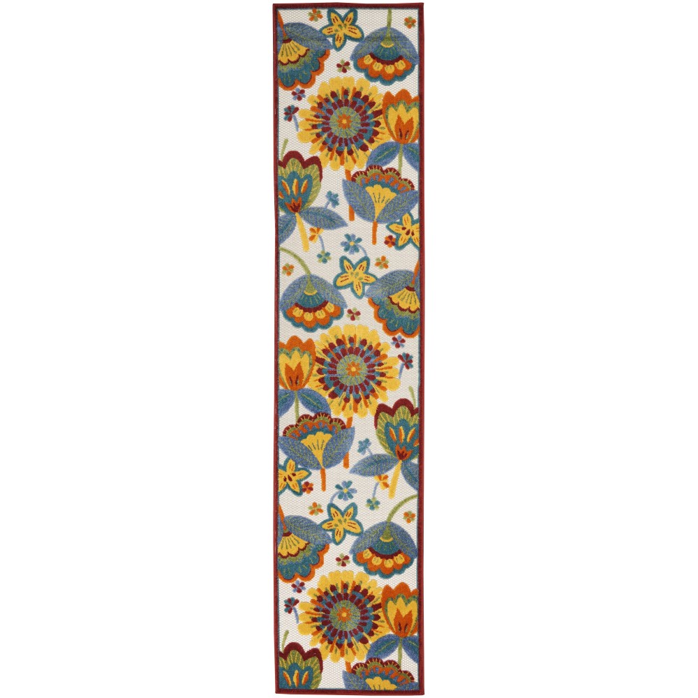 Nourison Aloha ALH25 Runner Rug, Multicolor, 2'3" x 10'