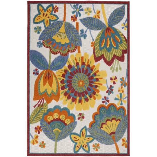 Nourison Aloha ALH25 Area Rug, Multicolor, 3'6" x 5'6"