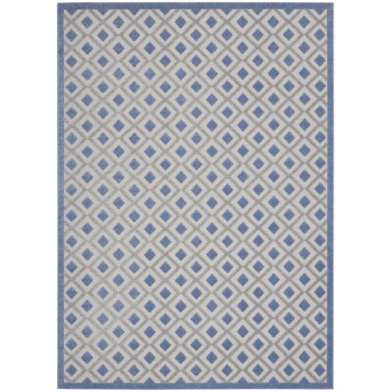 Nourison Aloha ALH26 Area Rug, Blue/Grey, 12' x 15'