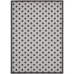 Nourison Aloha ALH26 Area Rug, Black/White, 9'6" x 13'