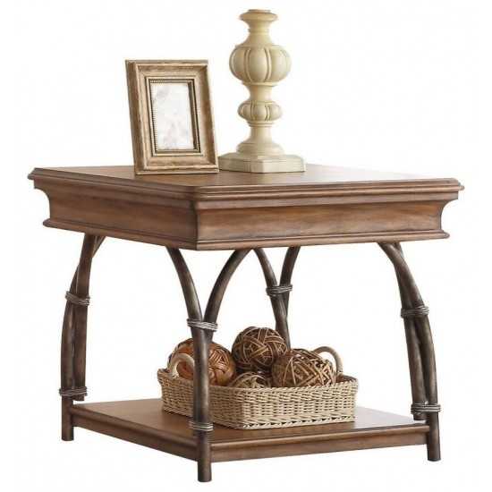 ACME Dalpiaz End Table, Cherry