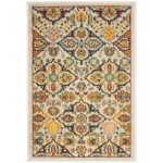 Nourison Allur ALR03 Area Rug, Ivory/Multicolor, 2' x 3'