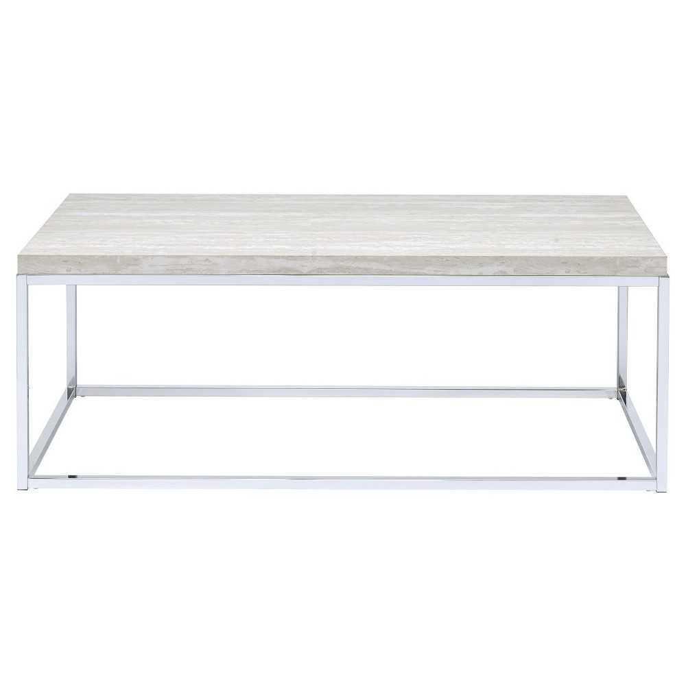 ACME Snyder Coffee Table, Chrome