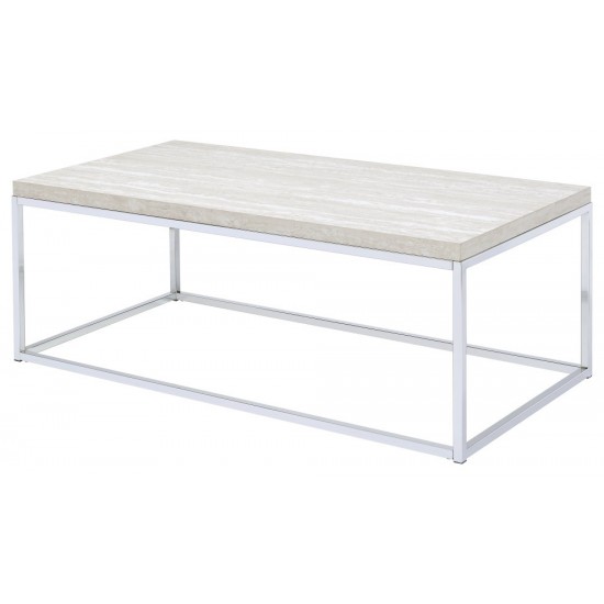 ACME Snyder Coffee Table, Chrome