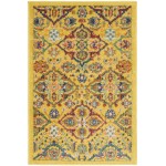 Nourison Allur ALR03 Area Rug, Yellow/Multicolor, 2' x 3'