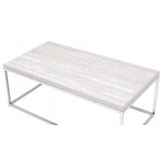 ACME Snyder Coffee Table, Chrome