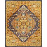 Nourison Allur ALR04 Area Rug, Orange/Multicolor, 7'10" x 9'10"